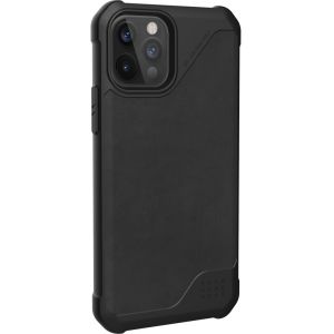 UAG Coque Metropolis LT iPhone 12 (Pro) - Leather Black