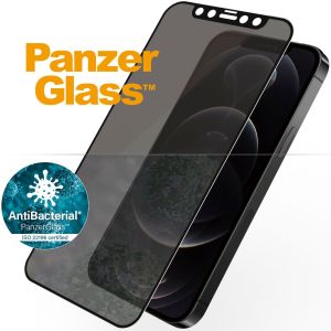 PanzerGlass Protection d'écran Privacy en verre trempé Case Friendly Anti-Bacterial iPhone 12 (Pro)