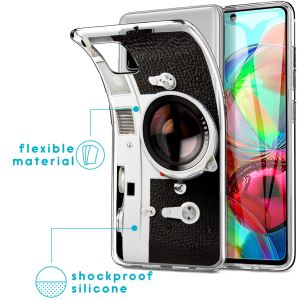 iMoshion Coque Design Samsung Galaxy A71 - Classic Camera
