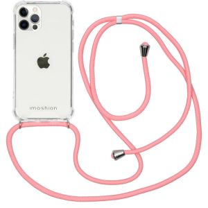 iMoshion Coque avec cordon iPhone 12 (Pro) - Rose