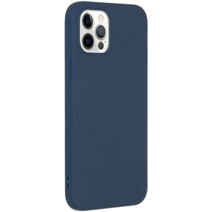 iMoshion Coque Couleur iPhone 12 (Pro) - Bleu foncé