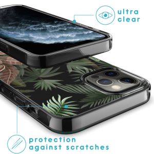 iMoshion Coque Design iPhone 12 (Pro) - Dark Jungle