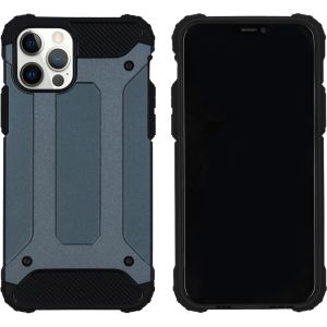 iMoshion Coque Rugged Xtreme iPhone 12 (Pro) - Bleu foncé