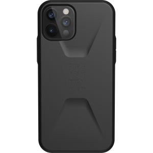 UAG Coque Civilian iPhone 12 (Pro) - Noir