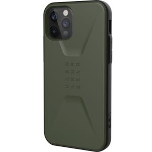 UAG Coque Civilian iPhone 12 (Pro) - Vert