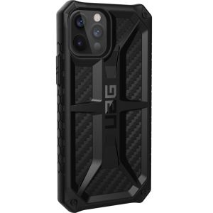 UAG Coque Monarch iPhone 12 (Pro) - Carbon Fiber Black