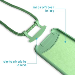 iMoshion Coque de couleur avec cordon amovible iPhone 11 - Vert