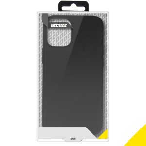 Accezz Coque Liquid Silicone iPhone 12 Mini - Noir