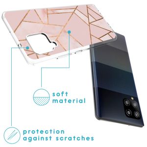 iMoshion Coque Design Samsung Galaxy A42 - Pink Graphic