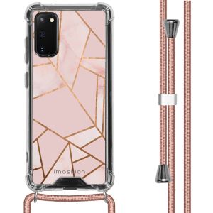 iMoshion Coque Design avec cordon Samsung Galaxy S20 - Pink Graphic