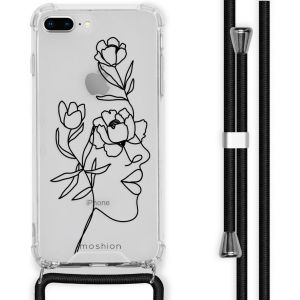 iMoshion Coque Design avec cordon iPhone 8 Plus / 7 Plus - Woman Flower
