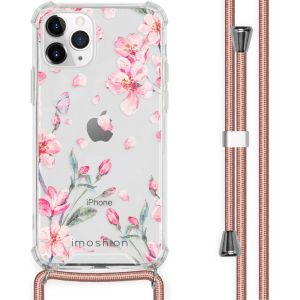 iMoshion Coque Design avec cordon iPhone 11 Pro - Fleur - Rose