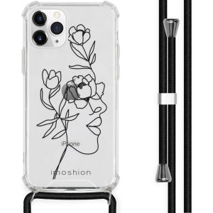 iMoshion Coque Design avec cordon iPhone 11 Pro - Woman Flower