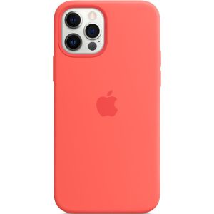 Apple Coque en silicone MagSafe iPhone 12 (Pro) - Pink Citrus