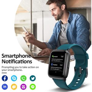 Lintelek Smartwatch Fitness Armband 205U - Bleu