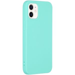 iMoshion Coque Couleur iPhone 12 Mini - Turquoise