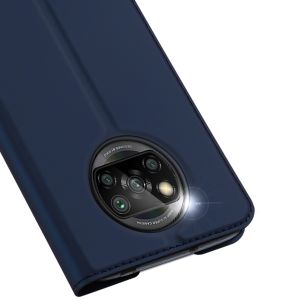Dux Ducis Étui de téléphone Slim Xiaomi Poco X3 (Pro) - Bleu foncé