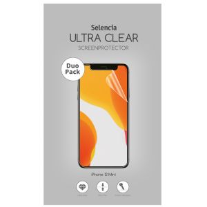 Selencia Protection d'écran Duo Pack Ultra Clear iPhone 12 Mini
