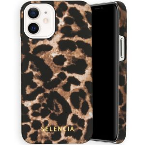 Selencia Coque Maya Fashion iPhone 12 Mini - Brown Panther