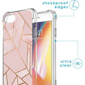 iMoshion Coque Design avec cordon iPhone SE (2022 / 2020) / 8 / 7 - Pink Graphic