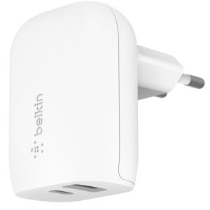 Belkin Boost↑Charge™ USB-C & USB-A Wall Charger - 32W - Blanc