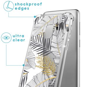 iMoshion Coque Design avec cordon Samsung Galaxy S9 - Glamour Botanic