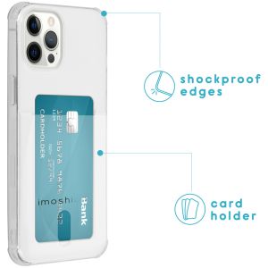iMoshion Coque silicone avec support de passe iPhone 12 Pro Max