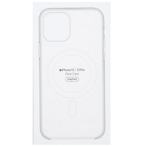 Apple ClearCase MagSafe iPhone 12 (Pro) - Transparent
