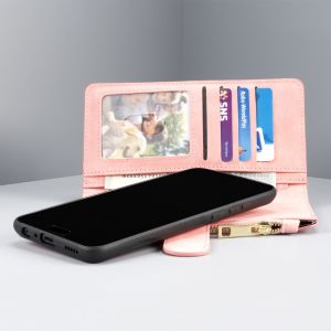 Porte-monnaie de luxe iPhone SE / 5 / 5s - Rose