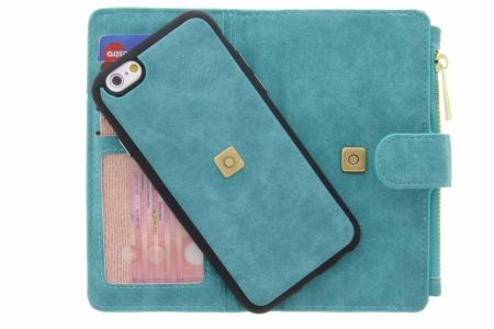 Porte-monnaie de luxe iPhone 6 / 6s - Turquoise
