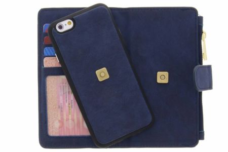 Porte-monnaie de luxe iPhone 6 / 6s - Bleu foncé