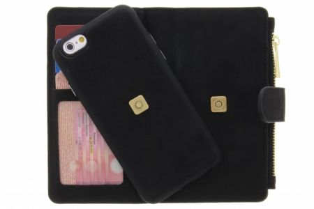 Porte-monnaie de luxe iPhone 6 / 6s - Noir