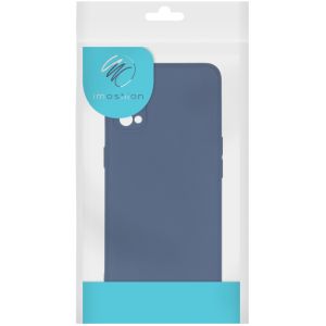 iMoshion Coque Couleur Oppo Reno4 5G - Bleu foncé