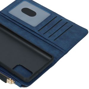 Porte-monnaie de luxe Samsung Galaxy A41 - Blue foncé