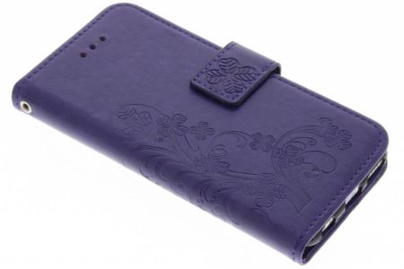 Etui de téléphone Fleurs de Trèfle iPhone 6 / 6s - Violet