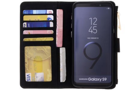 Porte-monnaie de luxe Samsung Galaxy S9 - Noir