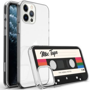 iMoshion Coque Design iPhone 12 (Pro) - Cassette