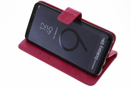 Etui de téléphone Fleurs de Trèfle Samsung Galaxy S9 Plus