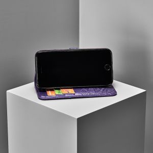 Etui de téléphone portefeuille Samsung Galaxy A71 - Violet