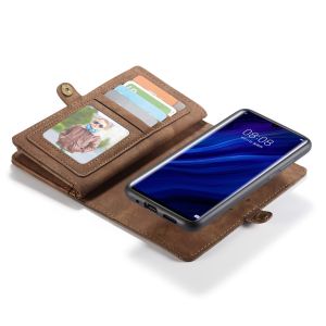 CaseMe Etui de téléphone de luxe en cuir 2 en 1 Huawei P30 Pro