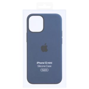 Apple Coque en silicone MagSafe iPhone 12 Mini - Deep Navy