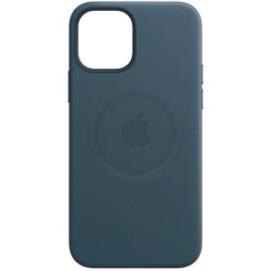 Apple Coque Leather MagSafe iPhone 12 Pro Max - Baltic Blue
