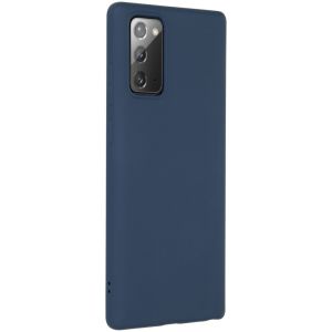 iMoshion Coque Couleur Samsung Galaxy Note 20 - Bleu foncé
