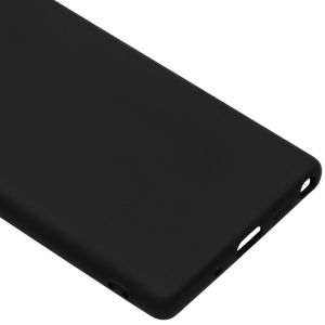 iMoshion Coque Couleur Samsung Galaxy Note 20 - Noir