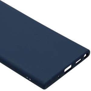 iMoshion Coque Couleur Samsung Galaxy Note 20 Ultra - Bleu foncé