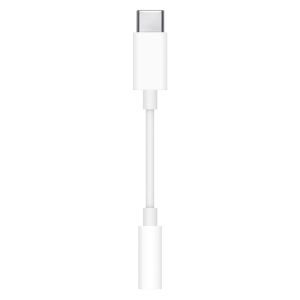 Apple Adaptateur de connexion audio USB-C vers Jack 3,5 mm - Blanc