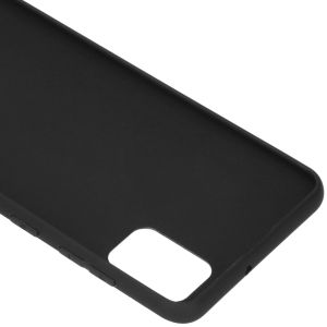 Concevez votre propre coque en gel Samsung Galaxy A31 - Noir