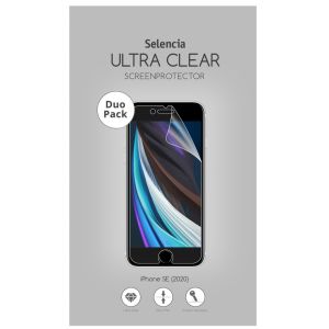 Selencia Protection d'écran Duo Pack Ultra Clear iPhone SE (2022 / 2020)