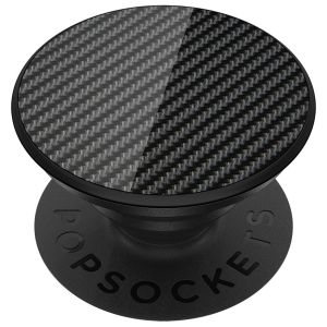 PopSockets Luxe PopGrip - Carbon Fiber Noir