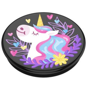 PopSockets PopGrip - Amovible - Unicorn Day Dreams Black Gloss